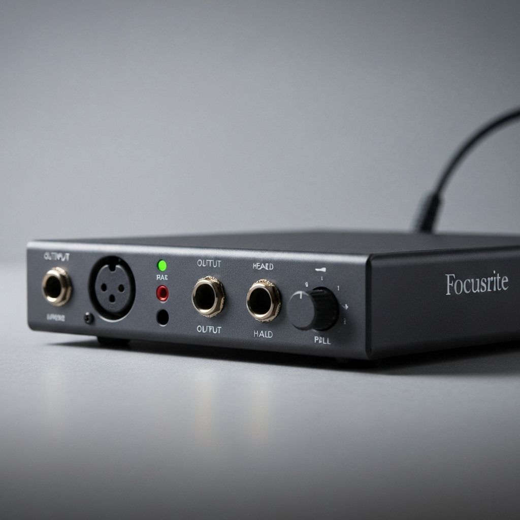 Focusrite Scarlett 2i2 (4th Gen) product image