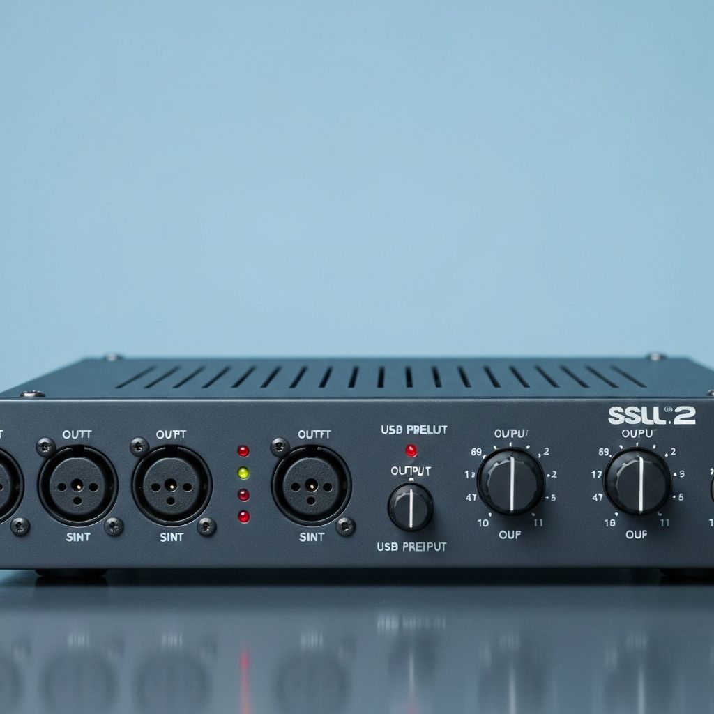 SSL 2 Compact Audio Interface product image